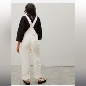 Everlane The Canvas Overall in Off White